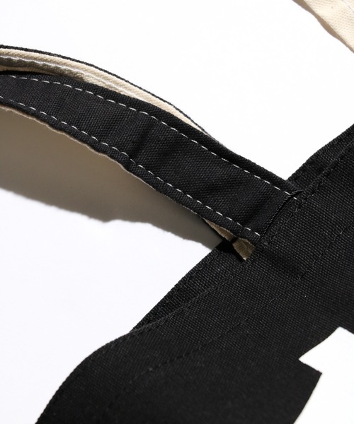 SUNNY  SPORTS（サニースポーツ）の「The BOOK STORE / ザブックストア YALE MARKET TOTE イエール大学マーケット トートバッグ（トートバッグ・メンズ・ブラック・ONE SIZE）」の8枚目の写真