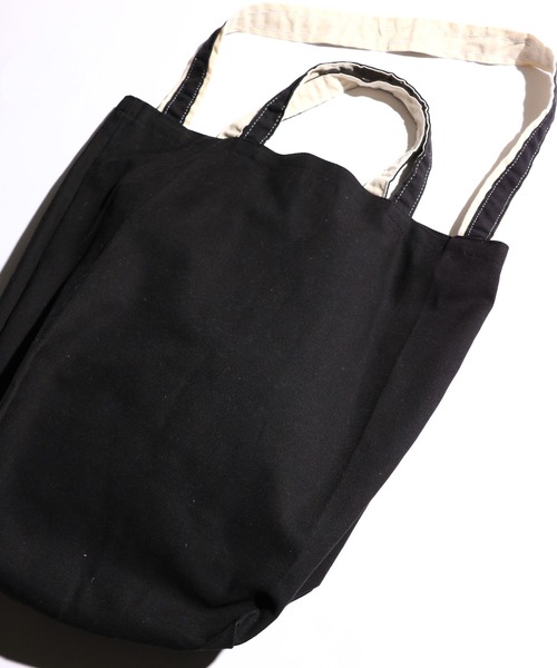 SUNNY  SPORTS（サニースポーツ）の「The BOOK STORE / ザブックストア YALE MARKET TOTE イエール大学マーケット トートバッグ（トートバッグ・メンズ・ブラック・ONE SIZE）」の12枚目の写真