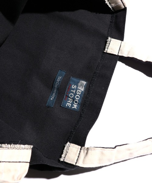 SUNNY  SPORTS（サニースポーツ）の「The BOOK STORE / ザブックストア YALE MARKET TOTE イエール大学マーケット トートバッグ（トートバッグ・メンズ・ブラック・ONE SIZE）」の13枚目の写真