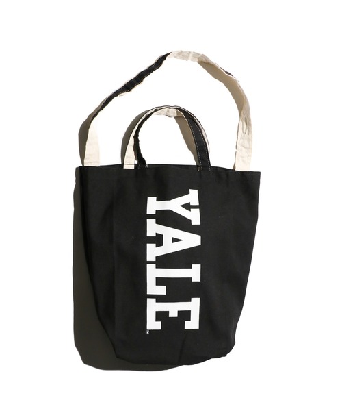 SUNNY  SPORTS（サニースポーツ）の「The BOOK STORE / ザブックストア YALE MARKET TOTE イエール大学マーケット トートバッグ（トートバッグ・メンズ・ブラック・ONE SIZE）」の20枚目の写真