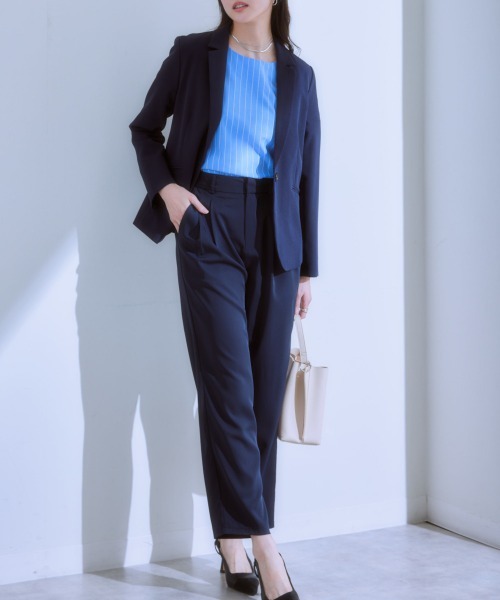 7days Life Styling(セブンデイズライフスタイリング)の「綿ブロード袖タックブラウス(シャツ/ブラウス・レディース・ホワイト系/サックスブルー系・L/M/LL)」の14枚目の写真