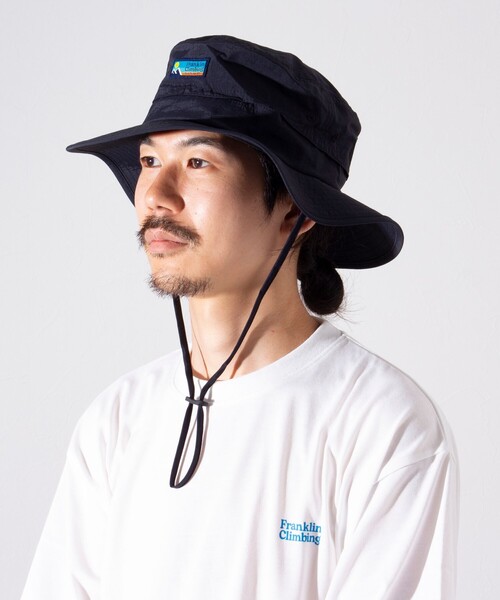 Franklin Climbing（フランクリンクライミング）の「【Franklin Climbing/フランクリンクライミング】SAFARI HAT サファリハット（ハット・メンズ・オリーブ/ブラック/ベージュ・FREE）」の8枚目の写真