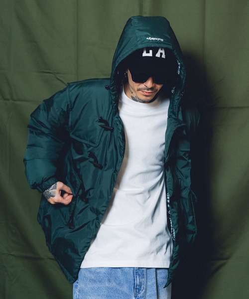 Subciety（サブサエティ）の「DOWN DOFFLE JKT（ダウンジャケット/コート・メンズ・グリーン/ブラック/ネイビー・X-LARGE/LARGE/MEDIUM/SMALL）」の6枚目の写真