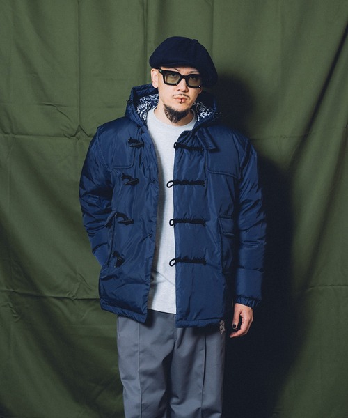 Subciety（サブサエティ）の「DOWN DOFFLE JKT（ダウンジャケット/コート・メンズ・グリーン/ブラック/ネイビー・X-LARGE/LARGE/MEDIUM/SMALL）」の8枚目の写真