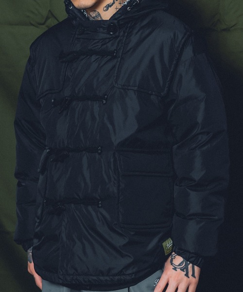 Subciety（サブサエティ）の「DOWN DOFFLE JKT（ダウンジャケット/コート・メンズ・グリーン/ブラック/ネイビー・X-LARGE/LARGE/MEDIUM/SMALL）」の11枚目の写真