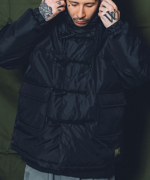 Subciety（サブサエティ）の「DOWN DOFFLE JKT（ダウンジャケット/コート・メンズ・グリーン/ブラック/ネイビー・X-LARGE/LARGE/MEDIUM/SMALL）」の12枚目の写真