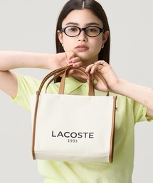 LACOSTE | ヘリテージキャンバス コットンキャンバストート 2WAY ショルダーバッグ(トートバッグ)
