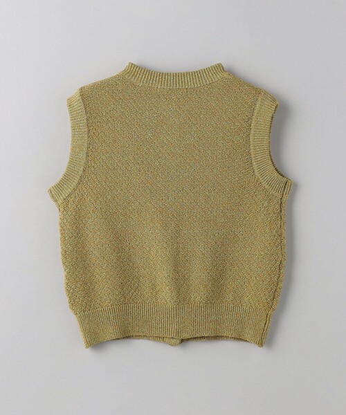 BEAUTY&YOUTH UNITED ARROWS(ビューティーアンドユースユナイテッドアローズ)の「フロントボタン ラメニット ベスト/オリーブ(ベスト・レディース・オリーブ・FREE)」の12枚目の写真