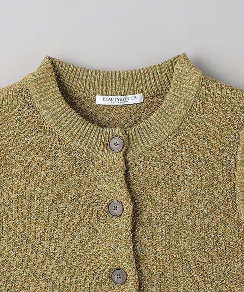 BEAUTY&YOUTH UNITED ARROWS(ビューティーアンドユースユナイテッドアローズ)の「フロントボタン ラメニット ベスト/オリーブ(ベスト・レディース・オリーブ・FREE)」の13枚目の写真