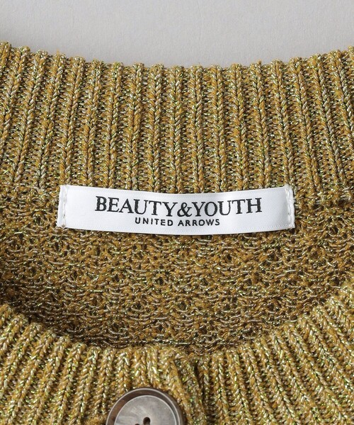 BEAUTY&YOUTH UNITED ARROWS(ビューティーアンドユースユナイテッドアローズ)の「フロントボタン ラメニット ベスト/オリーブ(ベスト・レディース・オリーブ・FREE)」の17枚目の写真