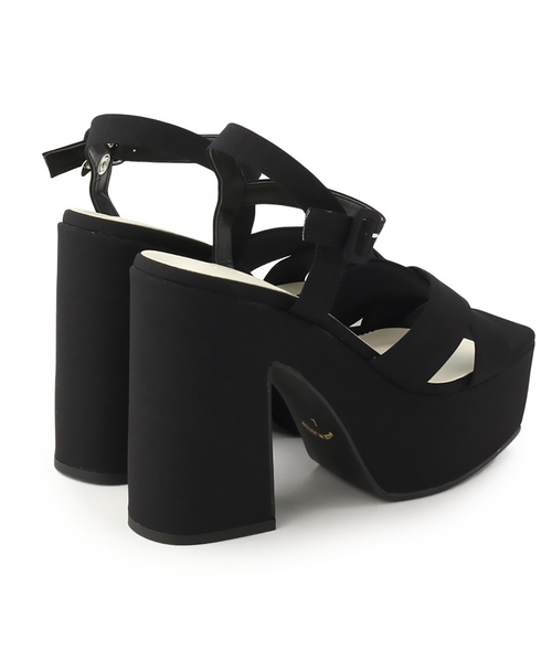 ESPERANZA（エスペランサ）の「◆【ラク盛り／サンダル】リピーター続出／脚長美脚　ラク盛り厚底サンダル（サンダル・レディース・アイボリー/ブラック/ブラック系2/アイボリー系2/ブルー系その他4/ブラック系8・S/M/L/LL）」の18枚目の写真