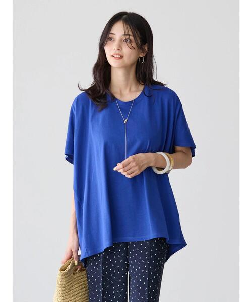 AMERICAN HOLIC（アメリカンホリック）の「抜け衿カットプルオーバー（Tシャツ/カットソー・レディース・ライトグレー/ブラック/ブルー・M/L）」の14枚目の写真