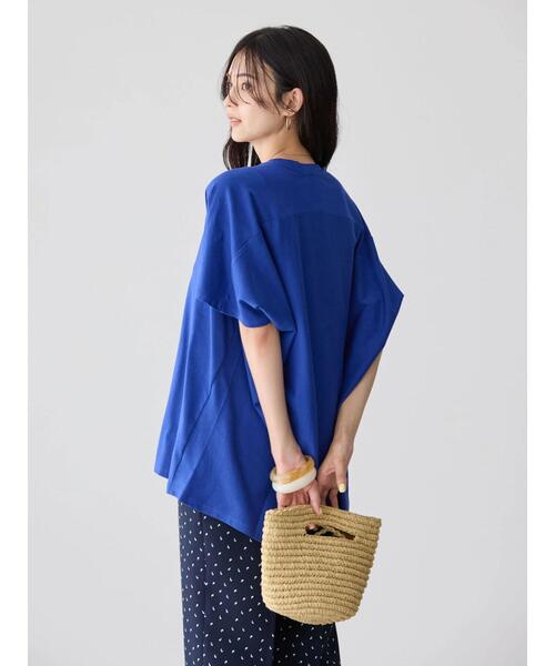 AMERICAN HOLIC（アメリカンホリック）の「抜け衿カットプルオーバー（Tシャツ/カットソー・レディース・ライトグレー/ブラック/ブルー・M/L）」の16枚目の写真