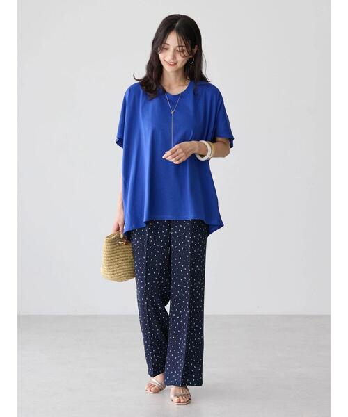 AMERICAN HOLIC（アメリカンホリック）の「抜け衿カットプルオーバー（Tシャツ/カットソー・レディース・ライトグレー/ブラック/ブルー・M/L）」の17枚目の写真