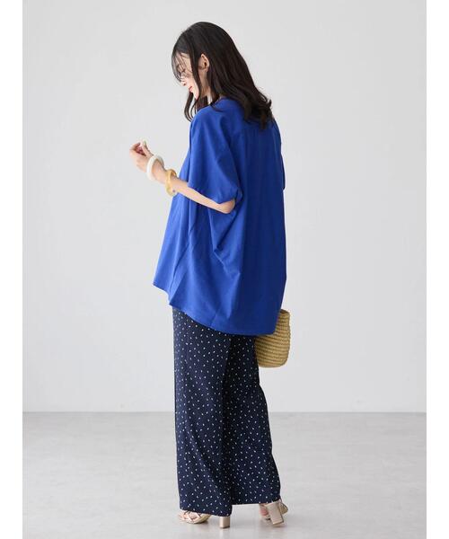 AMERICAN HOLIC（アメリカンホリック）の「抜け衿カットプルオーバー（Tシャツ/カットソー・レディース・ライトグレー/ブラック/ブルー・M/L）」の19枚目の写真