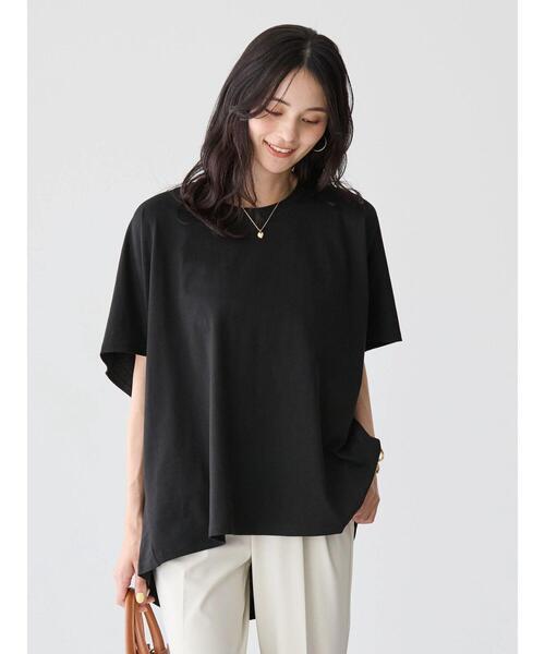 AMERICAN HOLIC（アメリカンホリック）の「抜け衿カットプルオーバー（Tシャツ/カットソー・レディース・ライトグレー/ブラック/ブルー・M/L）」の20枚目の写真