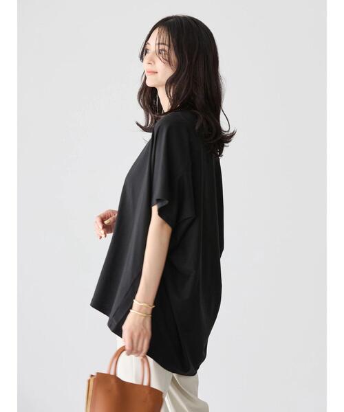AMERICAN HOLIC（アメリカンホリック）の「抜け衿カットプルオーバー（Tシャツ/カットソー・レディース・ライトグレー/ブラック/ブルー・M/L）」の22枚目の写真