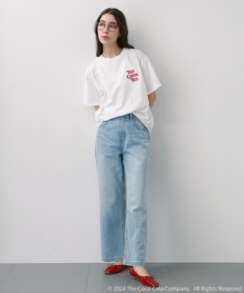 GOOD ROCK SPEED（グッドロックスピード）の「【GOOD ROCK SPEED】SODA プリントTシャツ（Tシャツ/カットソー・レディース・ホワイト/ライトグレー/イエロー・FREE）」の7枚目の写真