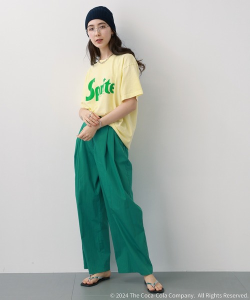 GOOD ROCK SPEED（グッドロックスピード）の「【GOOD ROCK SPEED】SODA プリントTシャツ（Tシャツ/カットソー・レディース・ホワイト/ライトグレー/イエロー・FREE）」の10枚目の写真