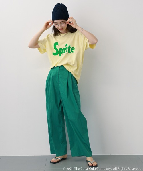 GOOD ROCK SPEED（グッドロックスピード）の「【GOOD ROCK SPEED】SODA プリントTシャツ（Tシャツ/カットソー・レディース・ホワイト/ライトグレー/イエロー・FREE）」の9枚目の写真