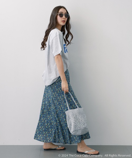 GOOD ROCK SPEED（グッドロックスピード）の「【GOOD ROCK SPEED】SODA プリントTシャツ（Tシャツ/カットソー・レディース・ホワイト/ライトグレー/イエロー・FREE）」の16枚目の写真