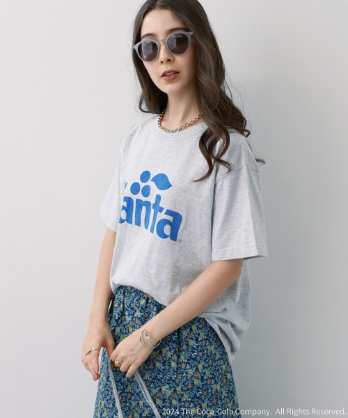 GOOD ROCK SPEED（グッドロックスピード）の「【GOOD ROCK SPEED】SODA プリントTシャツ（Tシャツ/カットソー・レディース・ホワイト/ライトグレー/イエロー・FREE）」の18枚目の写真