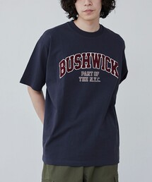 coen | 【WEB限定】サガラ刺繍ロゴTシャツ(Tシャツ/カットソー)