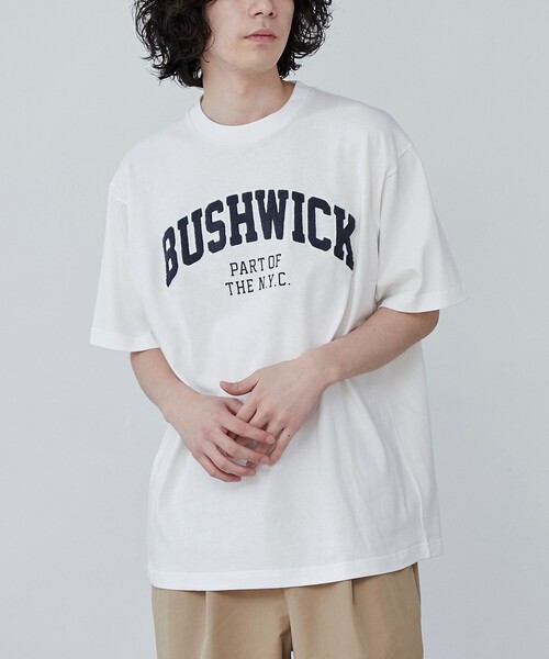 coen(コーエン)の「【WEB限定】サガラ刺繍ロゴTシャツ(Tシャツ/カットソー・メンズ・ダークグリーン/ネイビー/ホワイト・M/L/XL)」の2枚目の写真