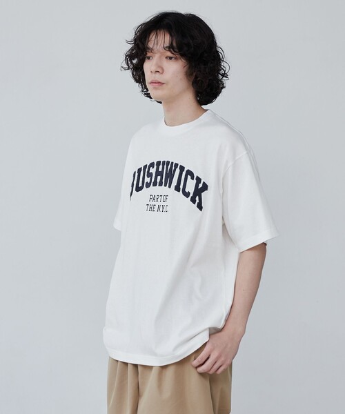 coen(コーエン)の「【WEB限定】サガラ刺繍ロゴTシャツ(Tシャツ/カットソー・メンズ・ダークグリーン/ネイビー/ホワイト・M/L/XL)」の4枚目の写真