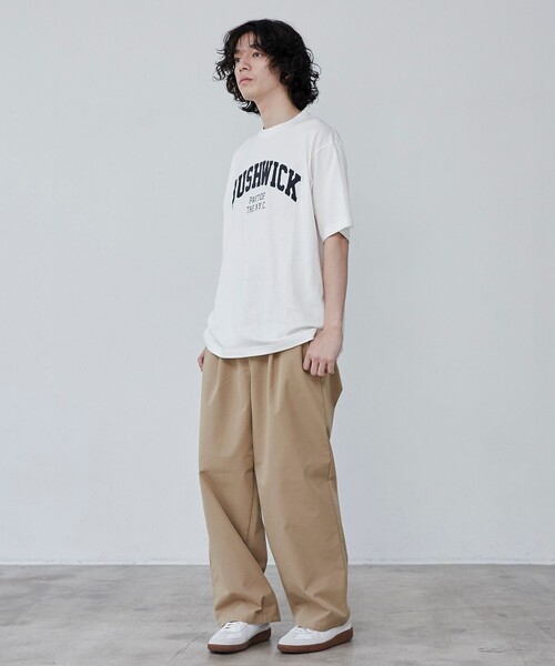 coen(コーエン)の「【WEB限定】サガラ刺繍ロゴTシャツ(Tシャツ/カットソー・メンズ・ダークグリーン/ネイビー/ホワイト・M/L/XL)」の7枚目の写真