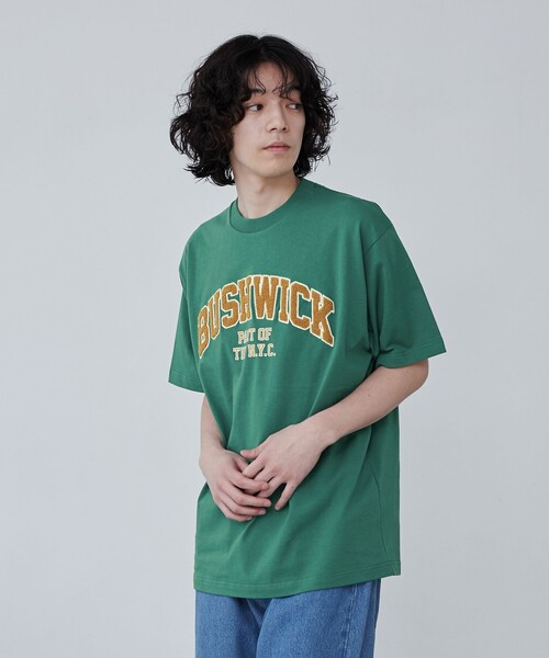 coen(コーエン)の「【WEB限定】サガラ刺繍ロゴTシャツ(Tシャツ/カットソー・メンズ・ダークグリーン/ネイビー/ホワイト・M/L/XL)」の12枚目の写真