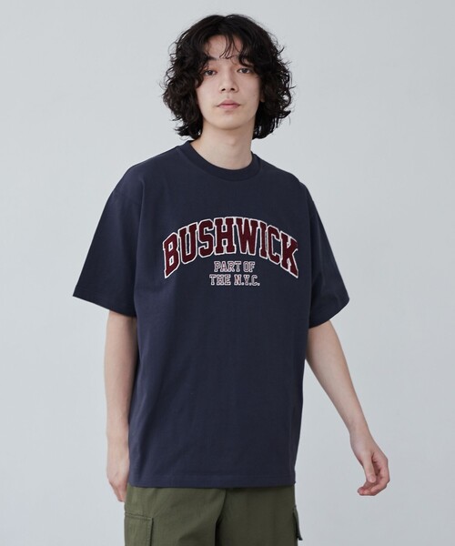 coen(コーエン)の「【WEB限定】サガラ刺繍ロゴTシャツ(Tシャツ/カットソー・メンズ・ダークグリーン/ネイビー/ホワイト・M/L/XL)」の16枚目の写真