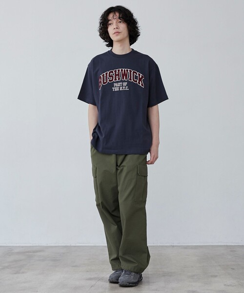 coen(コーエン)の「【WEB限定】サガラ刺繍ロゴTシャツ(Tシャツ/カットソー・メンズ・ダークグリーン/ネイビー/ホワイト・M/L/XL)」の17枚目の写真