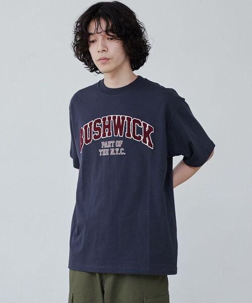 coen(コーエン)の「【WEB限定】サガラ刺繍ロゴTシャツ(Tシャツ/カットソー・メンズ・ダークグリーン/ネイビー/ホワイト・M/L/XL)」の18枚目の写真