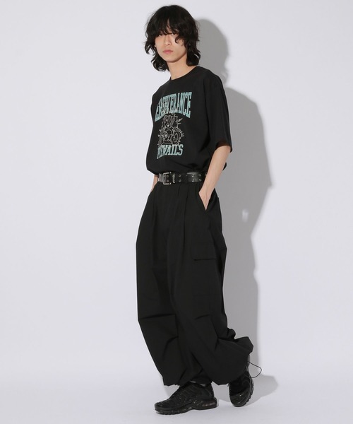 Anui（アニュイ）の「【UNISEX/2サイズ展開】GRMベアーサンダーTシャツ（Tシャツ/カットソー・レディース・オートミール/ブラック/オフホワイト・MEDIUM/LARGE）」の14枚目の写真