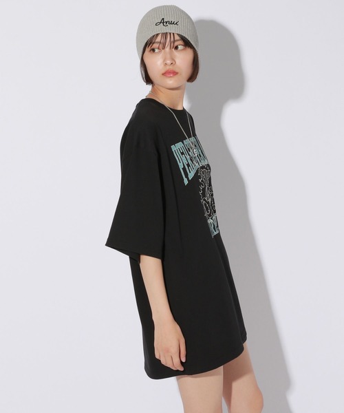 Anui（アニュイ）の「【UNISEX/2サイズ展開】GRMベアーサンダーTシャツ（Tシャツ/カットソー・レディース・オートミール/ブラック/オフホワイト・MEDIUM/LARGE）」の20枚目の写真