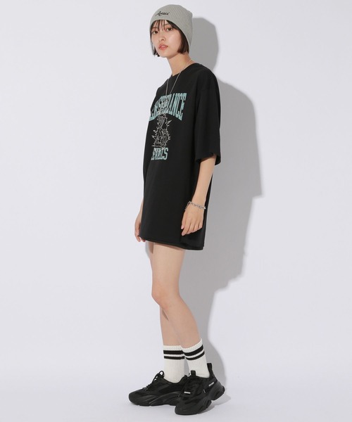 Anui（アニュイ）の「【UNISEX/2サイズ展開】GRMベアーサンダーTシャツ（Tシャツ/カットソー・レディース・オートミール/ブラック/オフホワイト・MEDIUM/LARGE）」の22枚目の写真