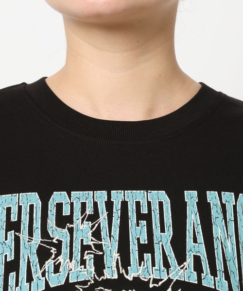 Anui（アニュイ）の「【UNISEX/2サイズ展開】GRMベアーサンダーTシャツ（Tシャツ/カットソー・レディース・オートミール/ブラック/オフホワイト・MEDIUM/LARGE）」の9枚目の写真