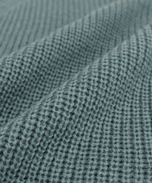 CIAOPANIC（チャオパニック）の「【Ciaopanic】　AC/W畦編みハイネック（ニット/セーター・レディース・アイボリー/グレー/モスグリーン/ネイビー・FREE）」の13枚目の写真