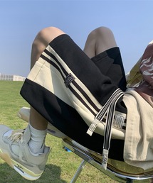 ライン ハーフパンツ