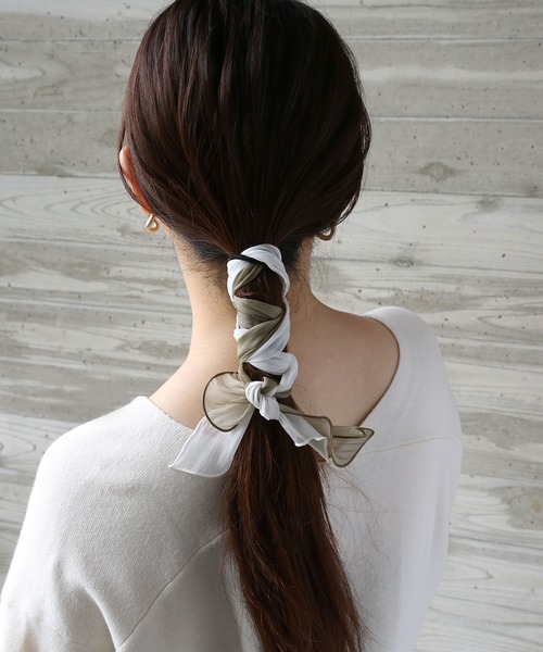 ヘアゴム CAMELIA ST HONORE 超新作】 ST CAMELIA ヘアゴム PARIS DE ALEXANDRE パリ ドゥ