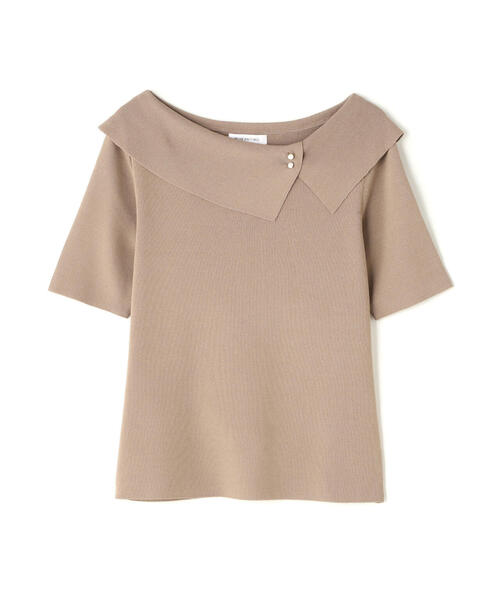 NATURAL BEAUTY BASIC（ナチュラルビューティーベーシック）の「◇アシメカラーパールニット（ニット/セーター・レディース・ブラック/ベージュ/ピンク・FREE）」の21枚目の写真