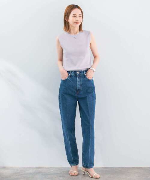 URBAN RESEARCH ROSSO WOMEN（アーバンリサーチ　ロッソ）の「総針タンクトップ（タンクトップ・レディース・ベージュ/ライトグレー/ブラック・FREE）」の13枚目の写真