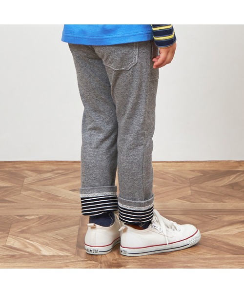 セール】デニム風ニットツイルパンツ(90～150)（デニムパンツ）｜KP