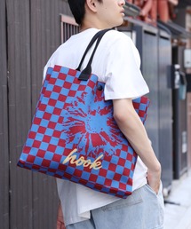 HOOK（フック）の「HOOK　-original-　ポップマーガレット総柄大容量トートバッグ (LV)（トートバッグ）」