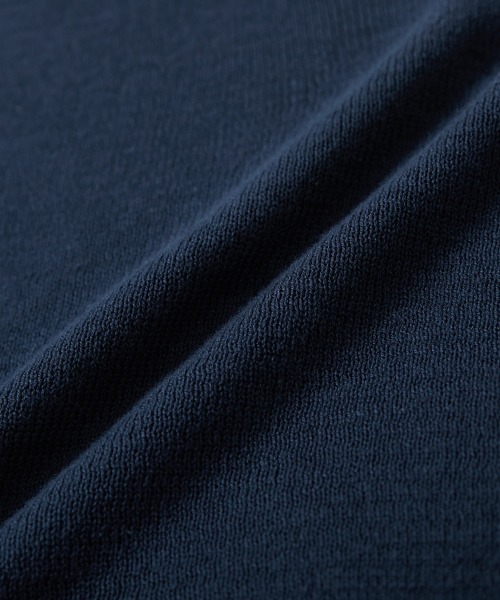 devirock(デビロック)の「綿100% 洗える スクールニット Vネック カーディガン(カーディガン/ボレロ・キッズ・ブラック/ネイビー/ネイビー×ホワイト/ヘザーチャコール・100cm/110cm/120cm/130cm/140cm/150cm/160cm)」の11枚目の写真