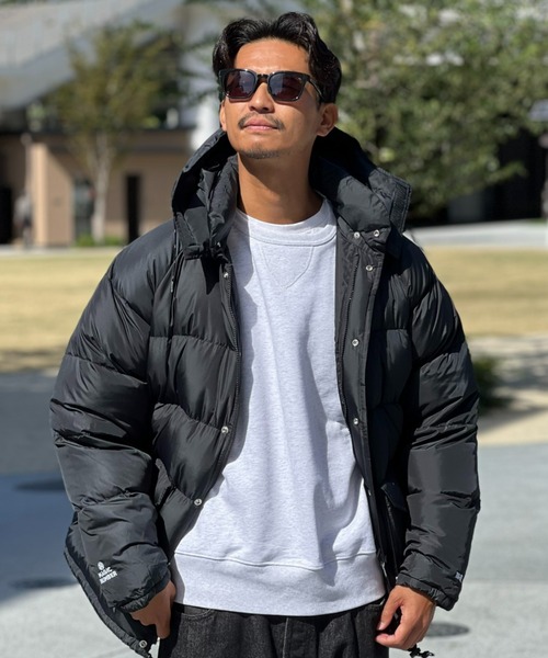 きーちゃん ダウンジャケット７００FilI　ブラック　Mサイズ MAGIC NUMBER】700 FIL RETRO DOWN JACKET（ダウンジャケット/コート