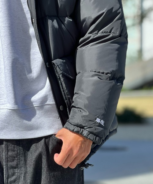 MAGIC NUMBER(マジック ナンバー)の「【MAGIC NUMBER】700 FIL RETRO DOWN JACKET(ダウンジャケット/コート・メンズ・ベージュ/ブラック・M/L/XL)」の6枚目の写真