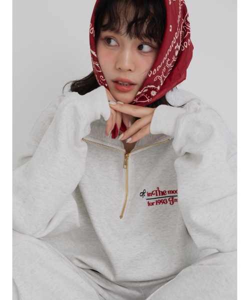 mood zipup sweat（スウェット）｜jumelle（ジュメロ）