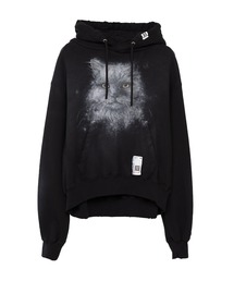 Cat Printed Hoodie